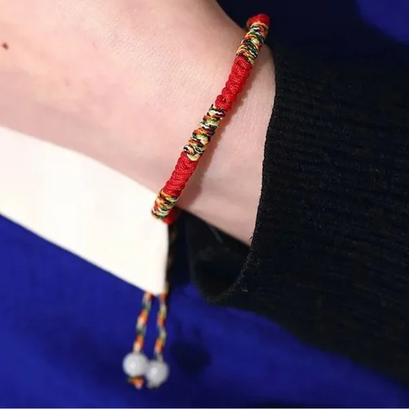 Lucky Buddhist Monk Bracelets- (2 bracelets in set 1 yellow and 1) unisex - Picture 8 of 15